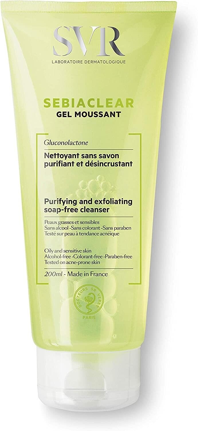 

SVR Sebiaclear Gel Moussant 200 мл Очищающий гель для лица