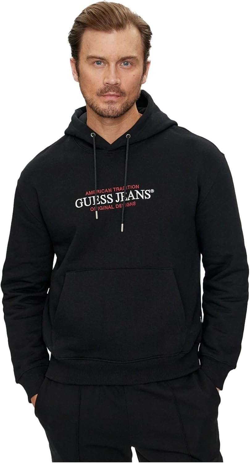 

Мужская толстовка с капюшоном GUESS GUESS JEANS HOOD REG AMERICA TRAD SWEAT