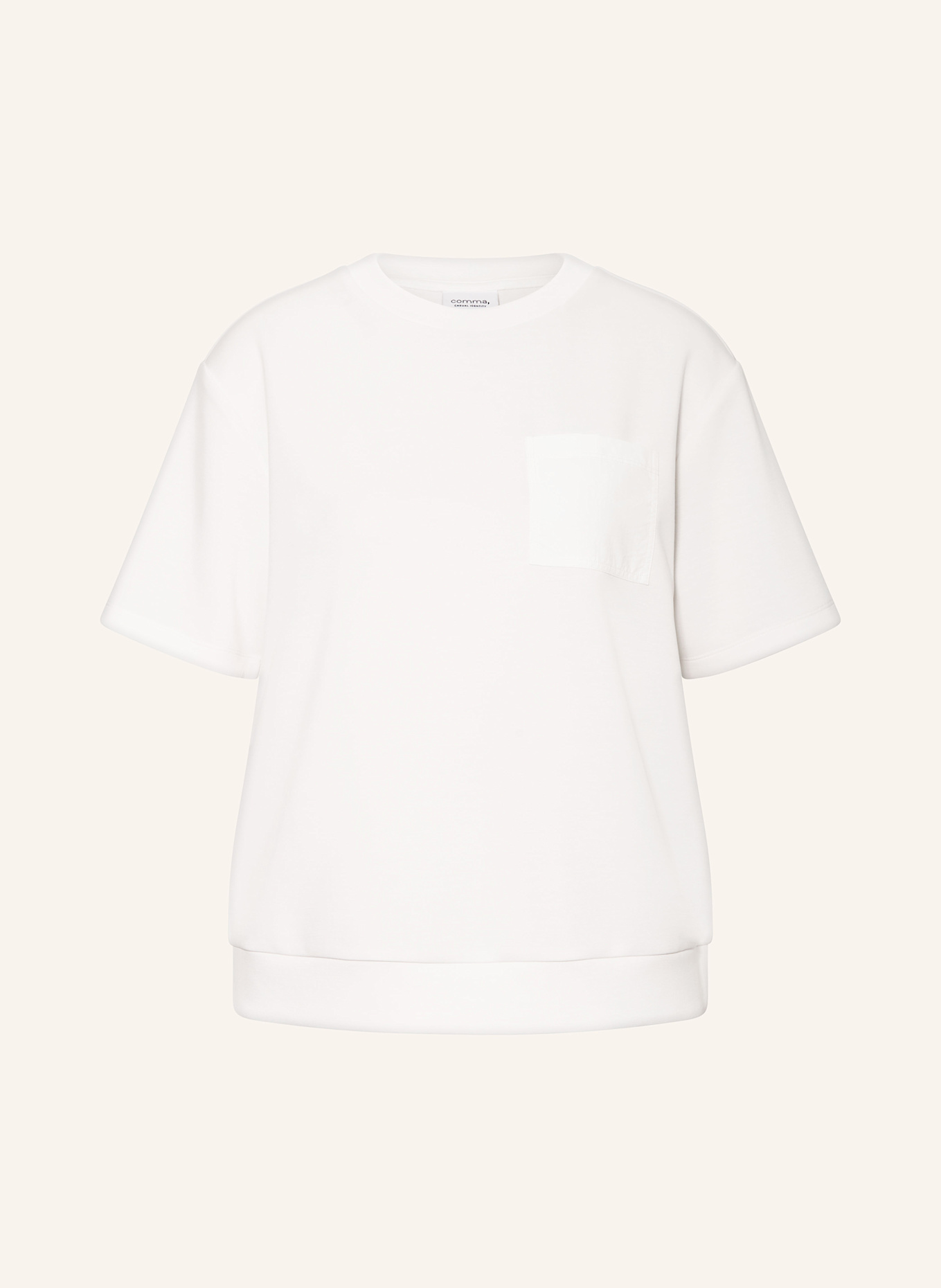 

Футболка Comma Casual Identity, экрю