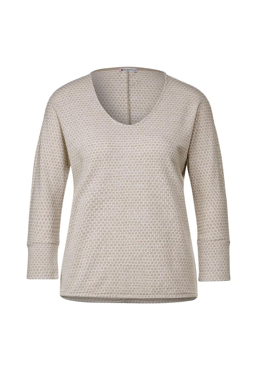 

Рубашка с длинным рукавом Street One, цвет Spring Sand Melange