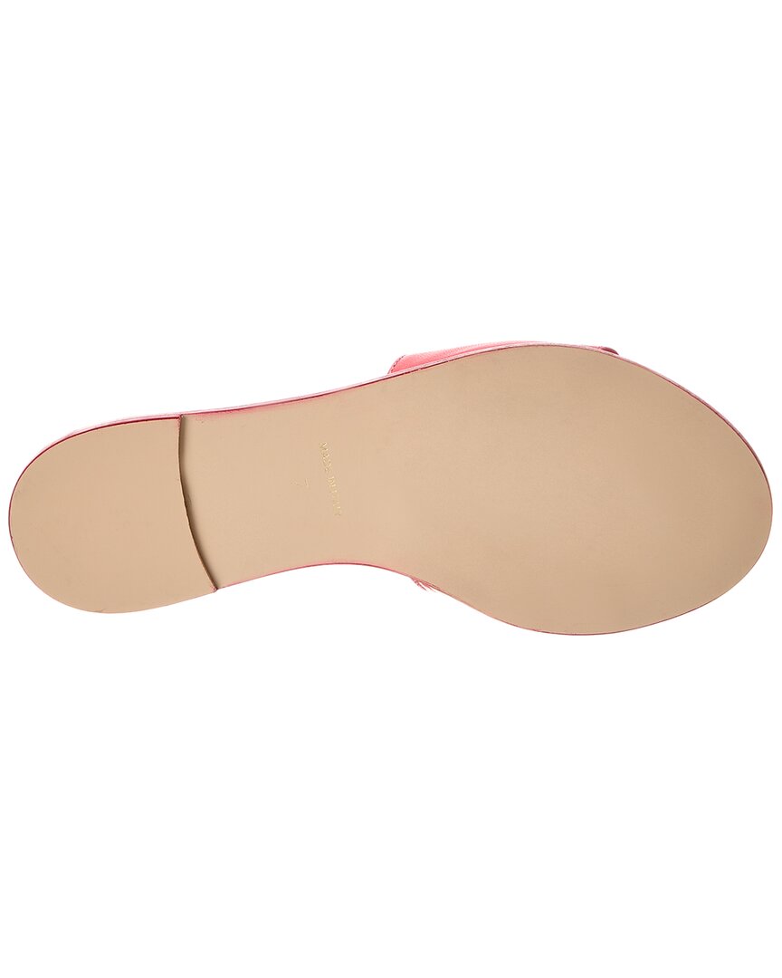 Valentino by Mario Valentino Bucola Leather Sandal, розовый — фото 4