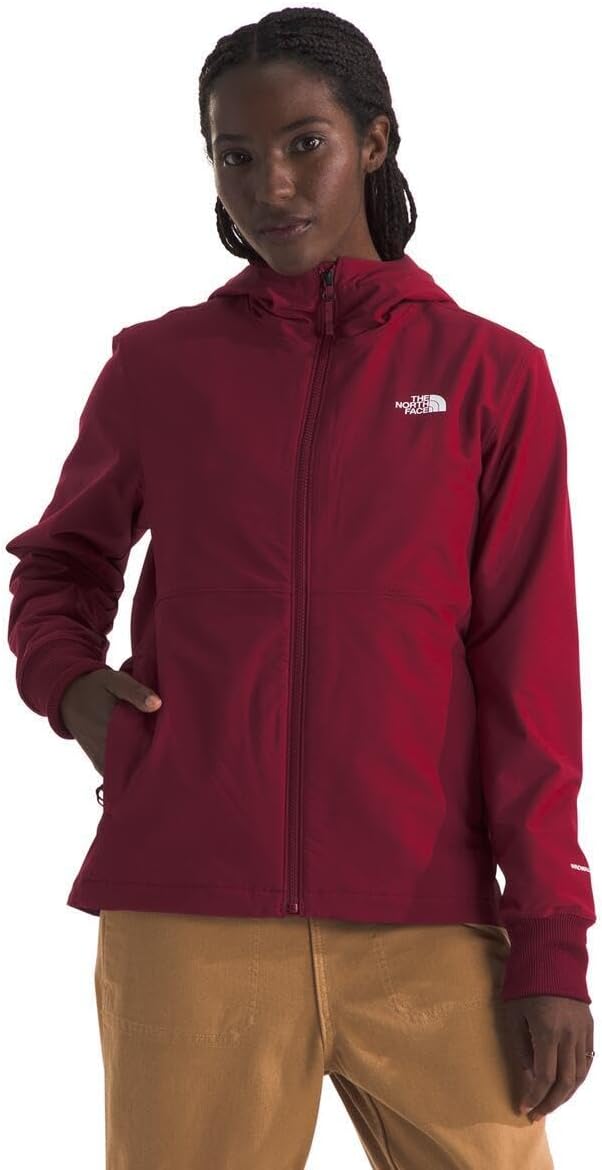

Женская куртка-толстовка The North Face Shelbe с флисовой подкладкой, бордовый