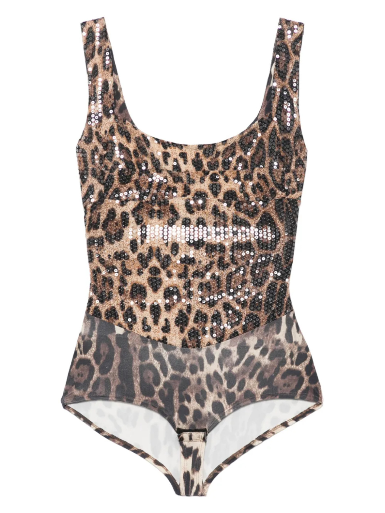 

Боди Atu Body Couture с леопардовым принтом, коричневый