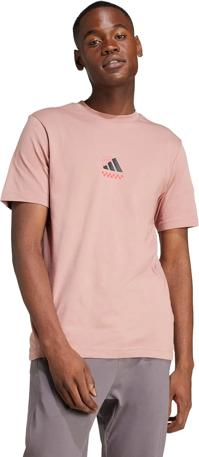 Футболка Lounge Pizza Sportswear для мужчин adidas — фото 3