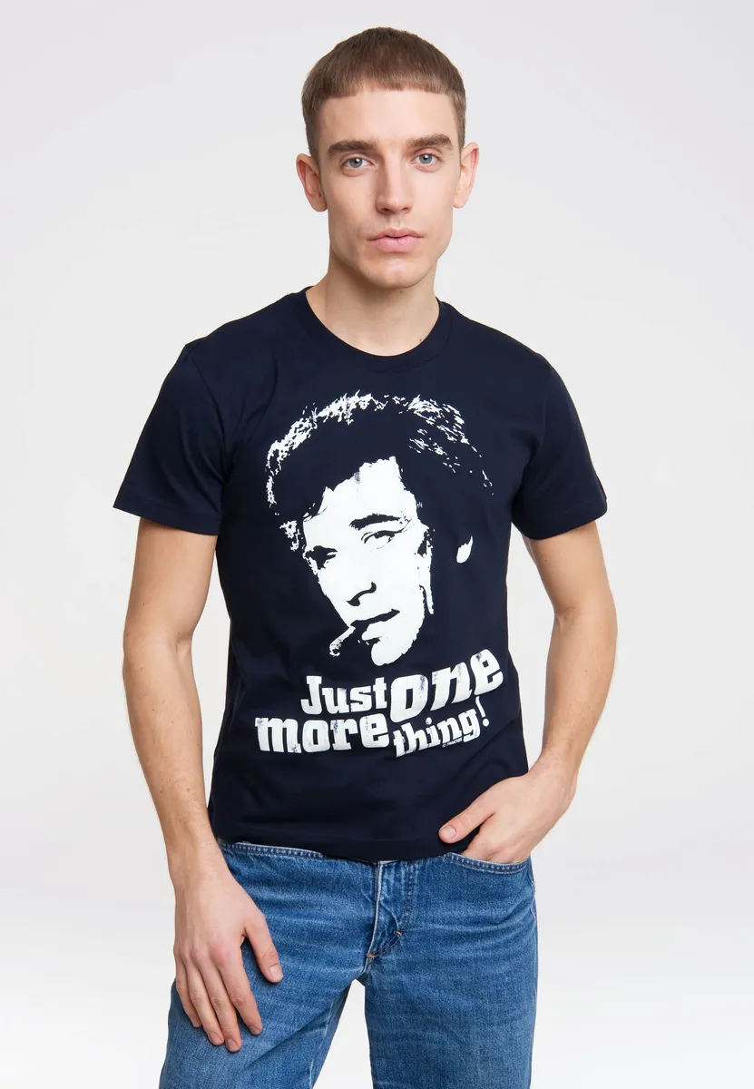 

Футболка Logoshirt "Columbo - Just One More Thing" с классным принтом, синий