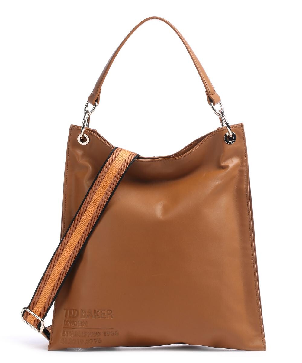 

Сумка-ведро Darcita из гладкой кожи Ted Baker, коричневый