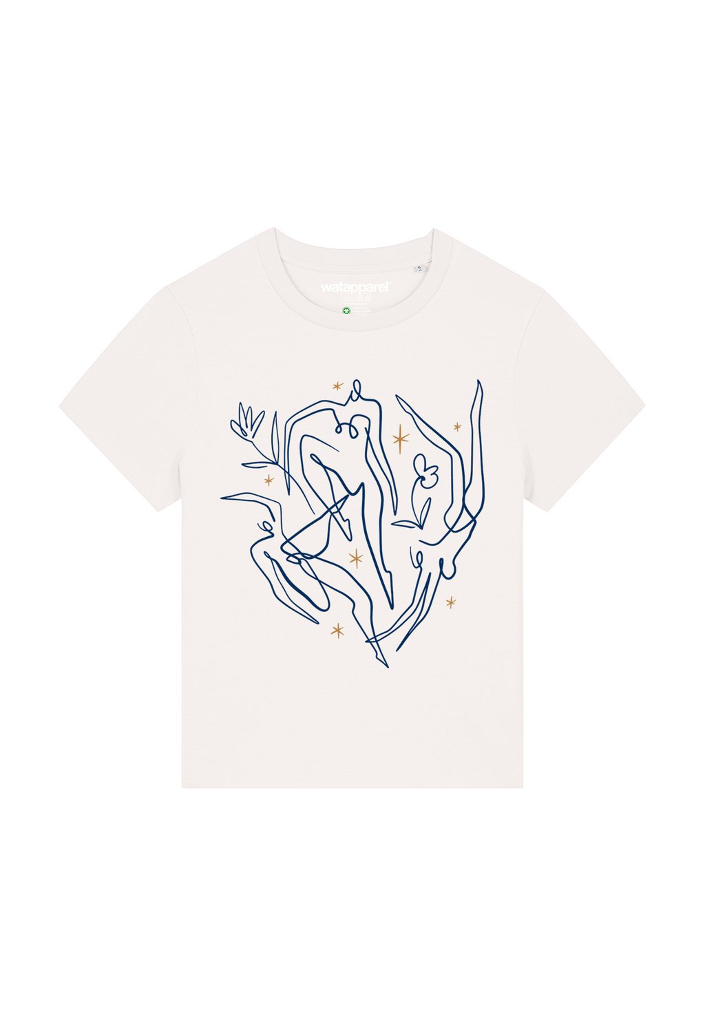 

Футболка с принтом LOVE watapparel, белый