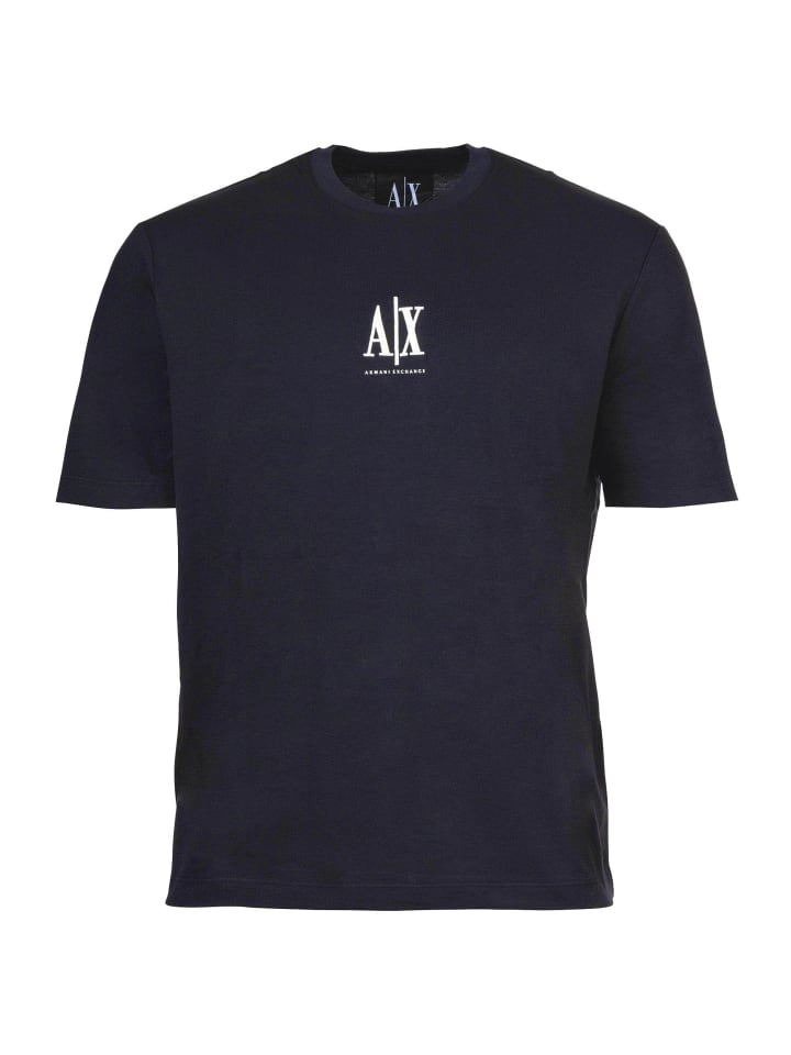

Футболка Armani Exchange, темно-синий