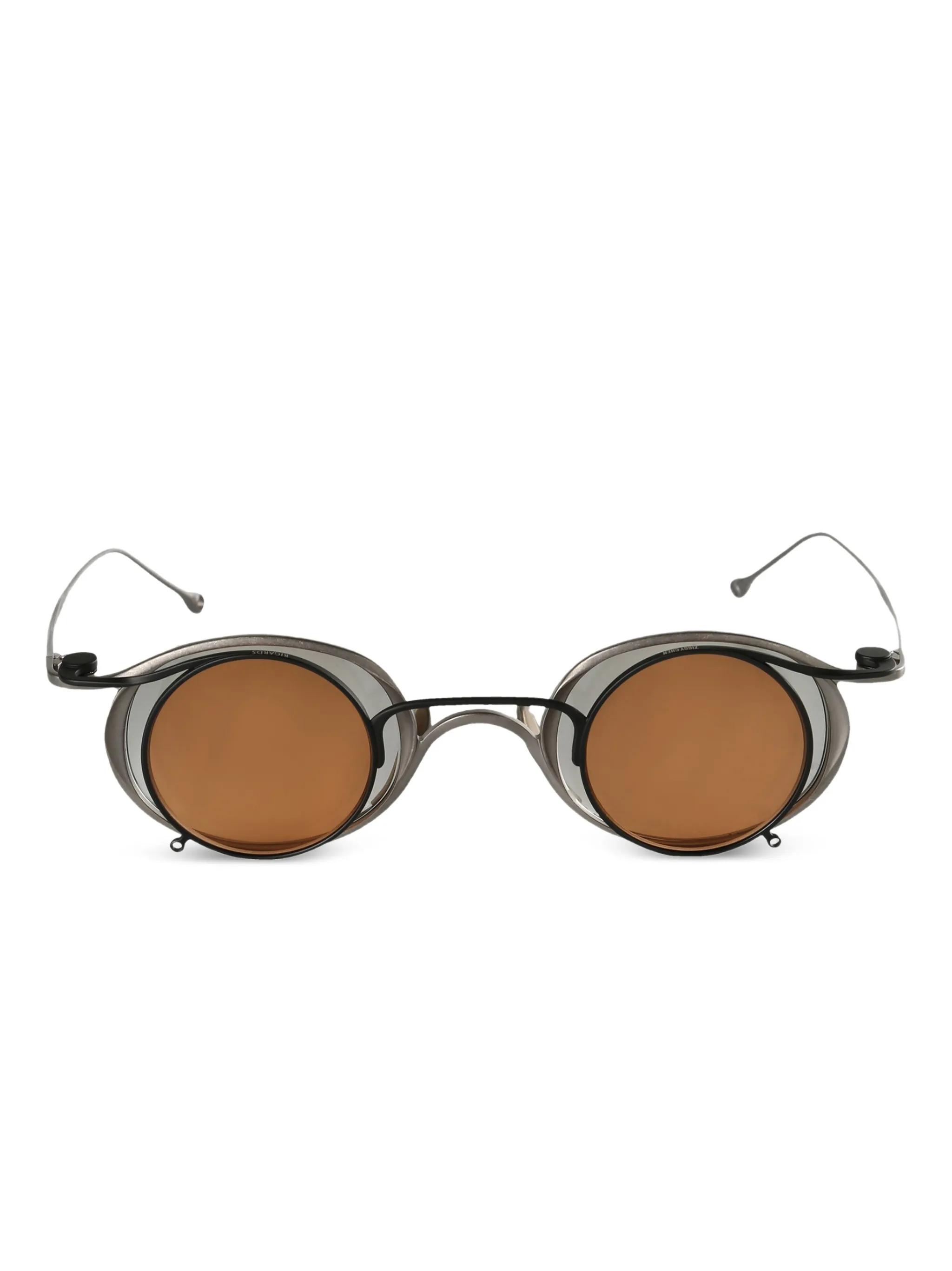 

Солнцезащитные очки в овальной оправе из коллаборации с Ziggy Chen Rigards, серебристый