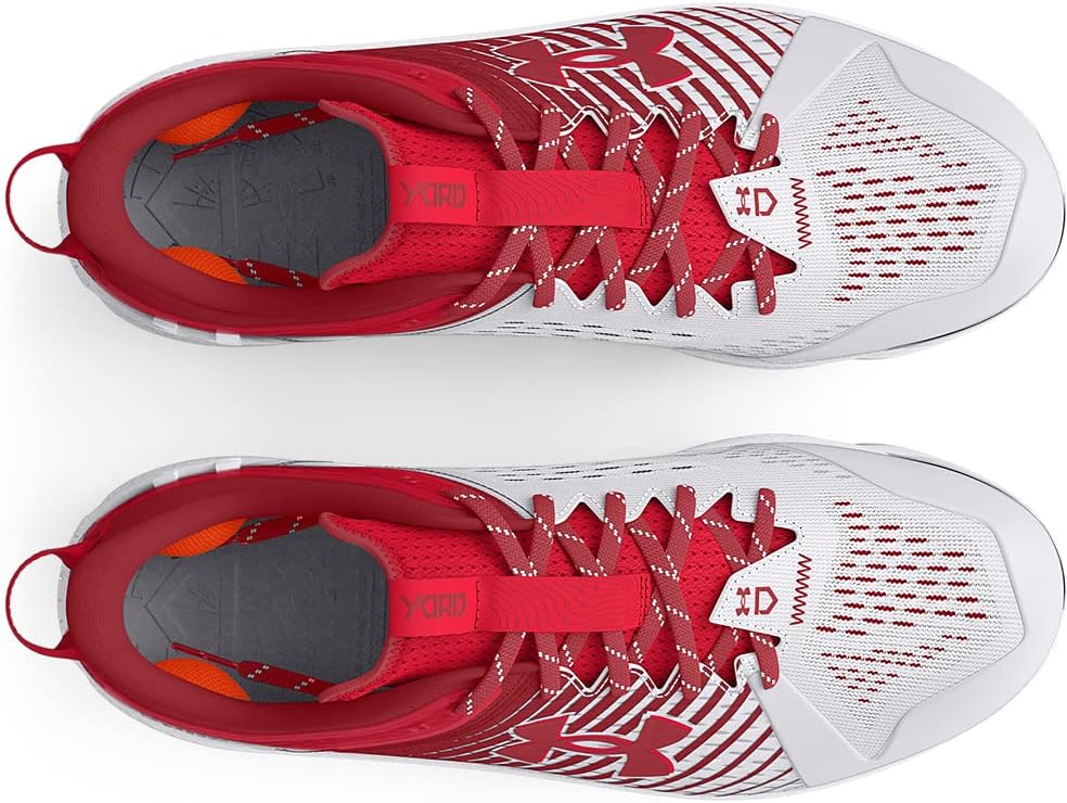 Under Armour мужские бейсбольные бутсы Yard Low Mt, Red — фото 3