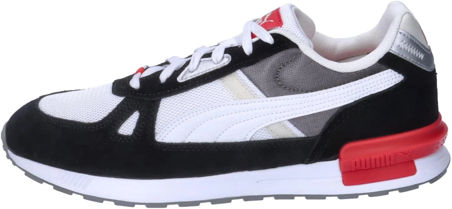 Кроссовки PUMA Graviton Pro унисекс, Puma Black Puma White Cast Iron For All Time Red — фото 2