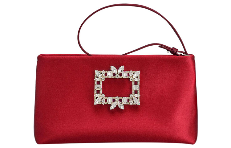 

Roger Vivier Кожаная сумка через плечо мини женская красная