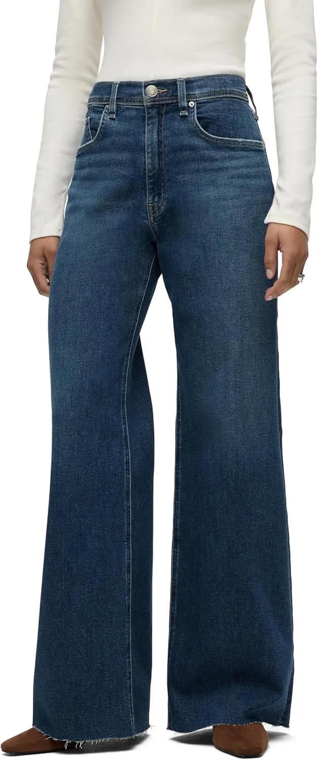 

Hudson женские джинсы Jodie High Rise Loose Fit Wide Leg