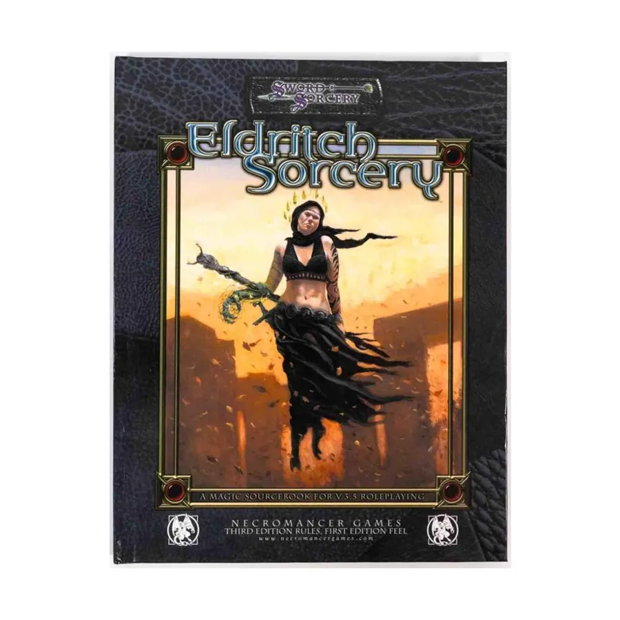 

Eldritch Sorcery (POD, Black And White), d20 Sourcebooks (Necromancer Games), твердый переплет