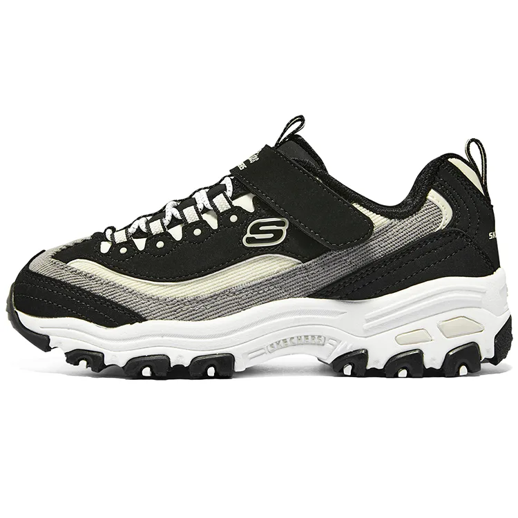 Skechers Беговые кроссовки D'lites 1.0 Marathon 'Black Grey Beige' женские — фото 3
