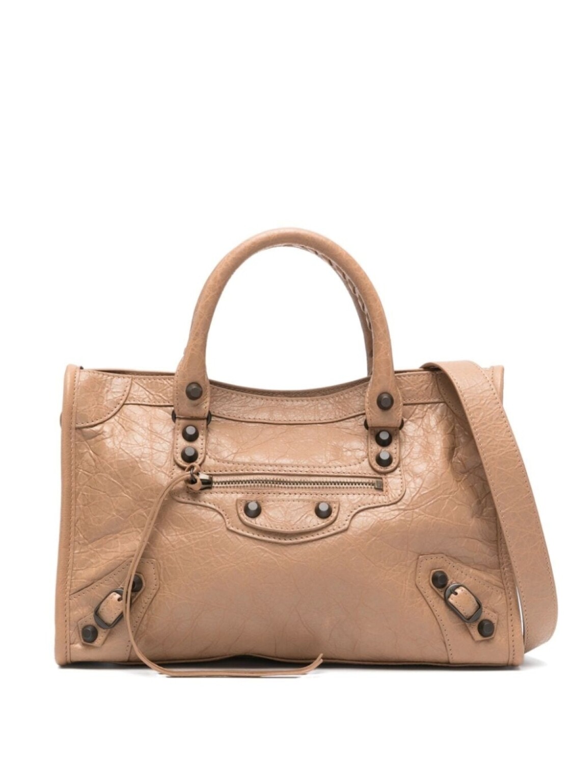 

Маленькая сумка Balenciaga Le City, коричневый