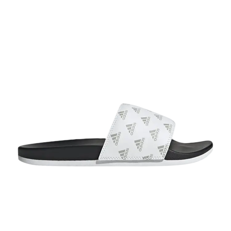 

Кроссовки Adidas Adilette Comfort Slide, белый, Серый, Кроссовки Adidas Adilette Comfort Slide, белый