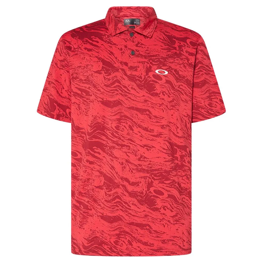

Поло Oakley Duality Jacquard, красный
