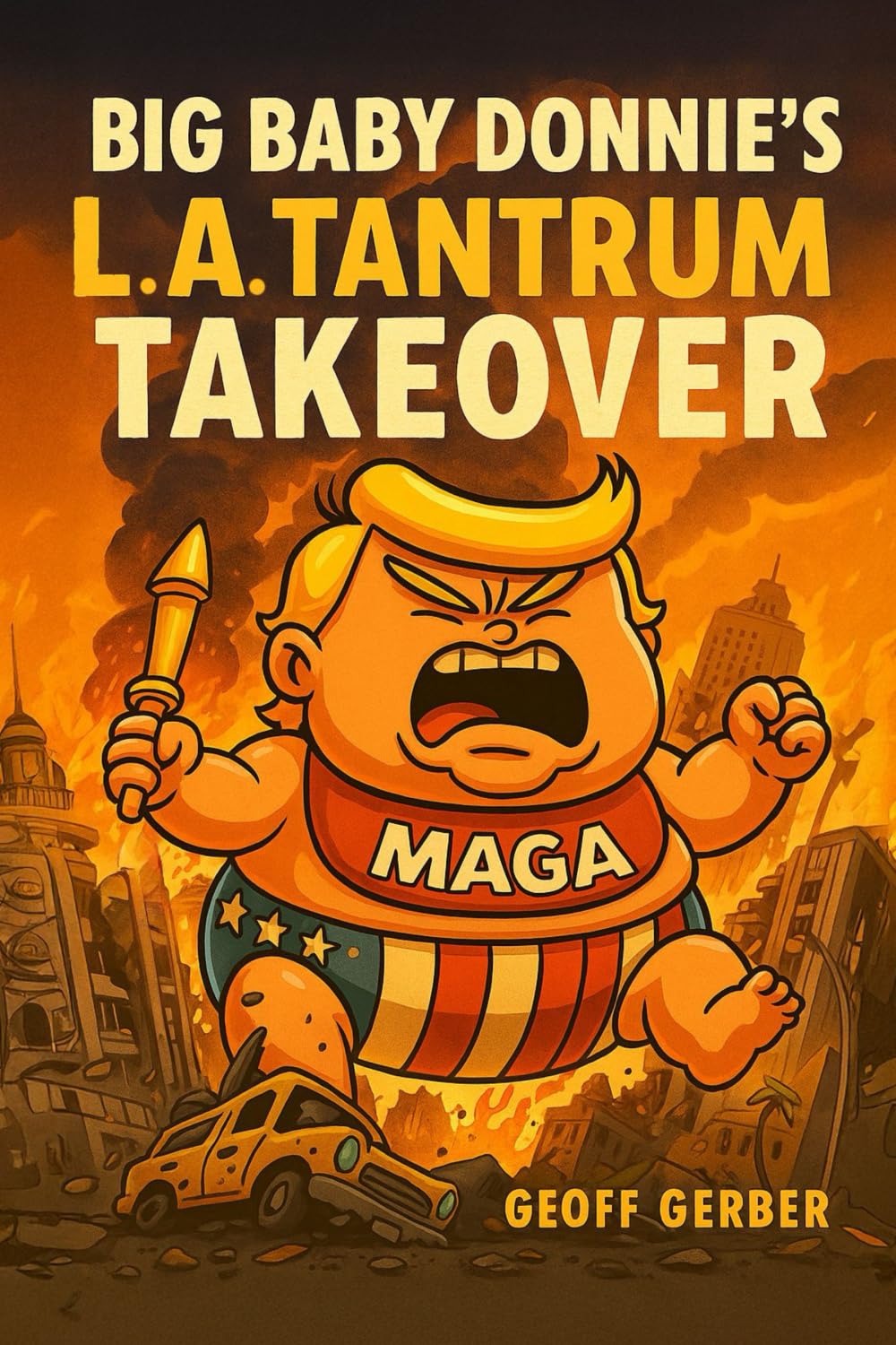 

Big Baby Donnie's L.A. Tantrum Takeover (Little Brainstorm)