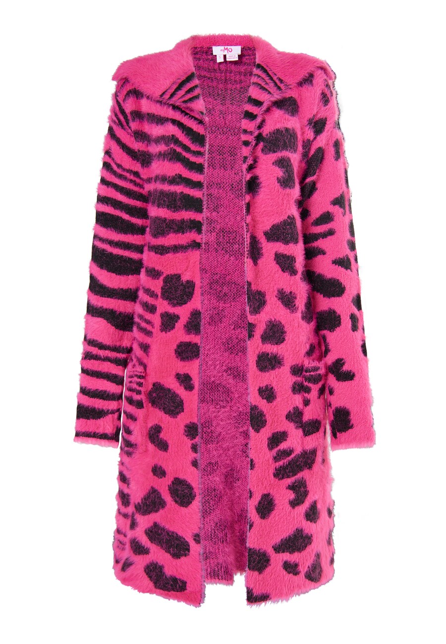 

Вязаный кардиган MYMO Keepsudry, цвет Neon pink