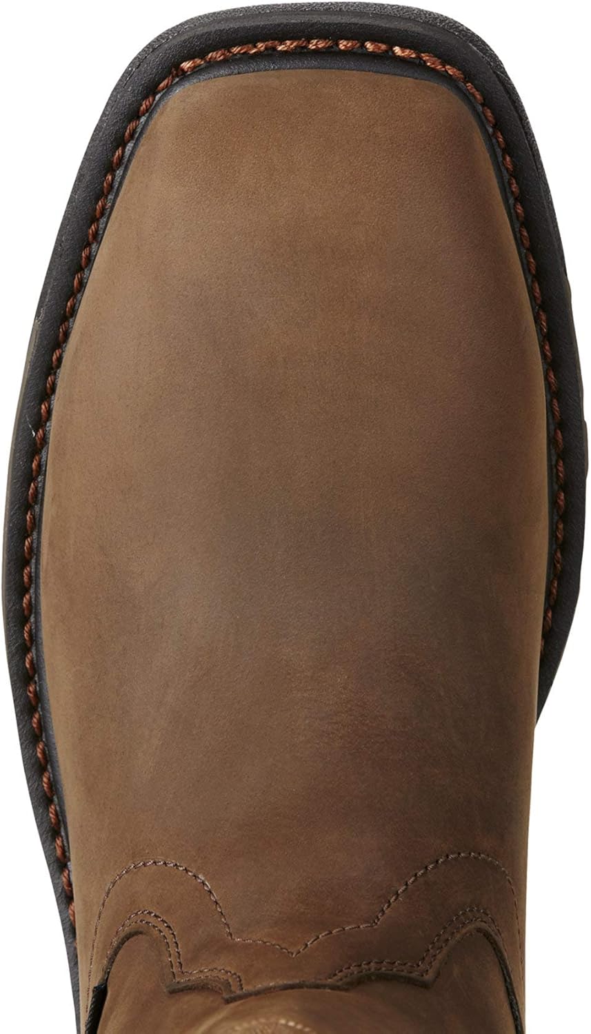 Мужские рабочие ботинки ARIAT Workhog Wellington с водонепроницаемым композитным носком, коричневый — фото 4