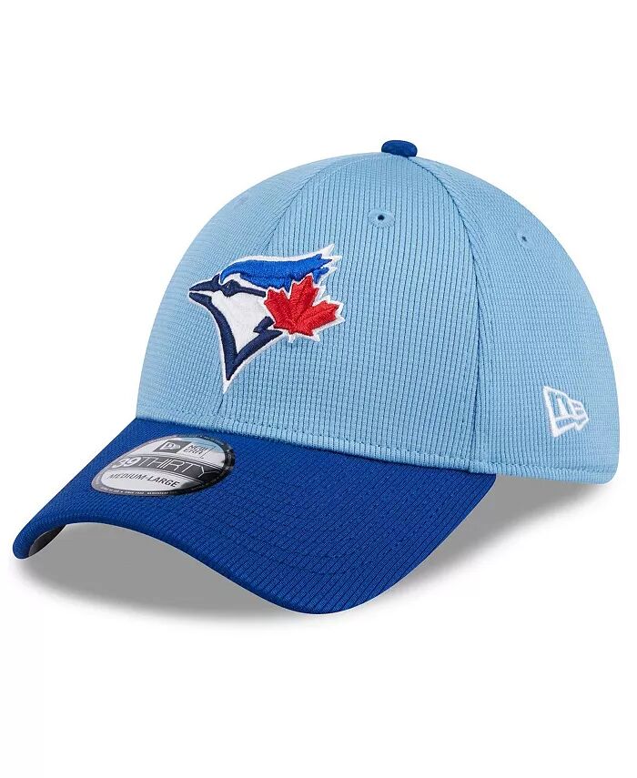 

Мужская светло-синяя кепка Toronto Blue Jays 2024 Batting Practice 39THIRTY Flex New Era