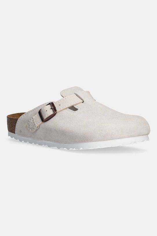 

Замшевые шлепанцы Boston Birkenstock, бежевый