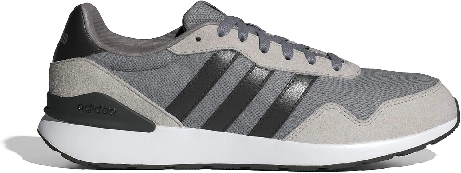 Мужские кроссовки Adidas Run 60s 4.0, Grey Three Core Black Grey Two — фото 2