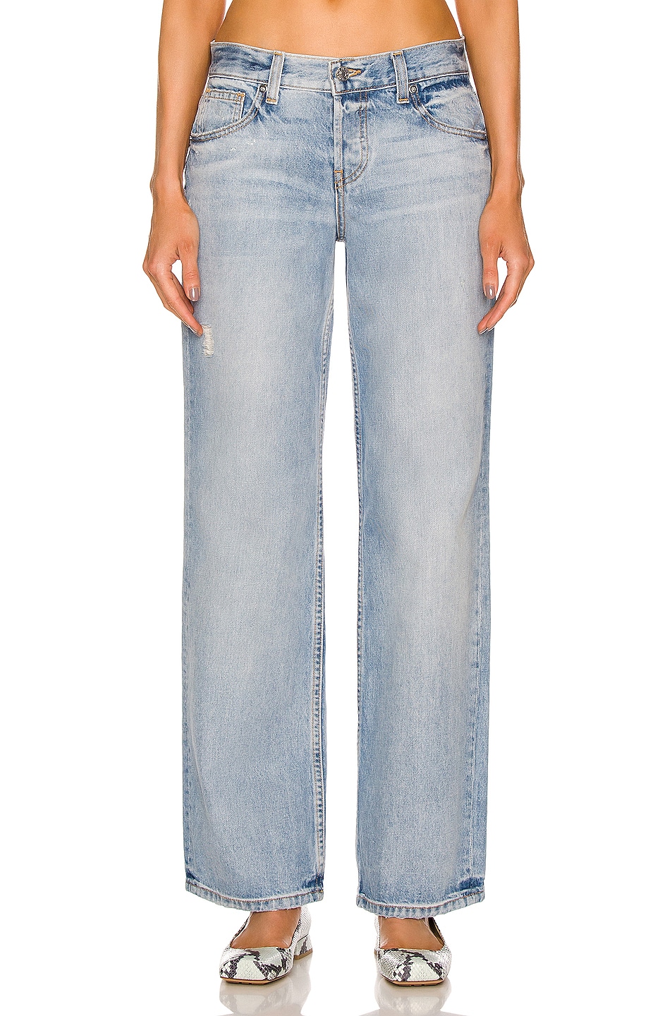 

Джинсы женские EB Denim, цвет Laguna