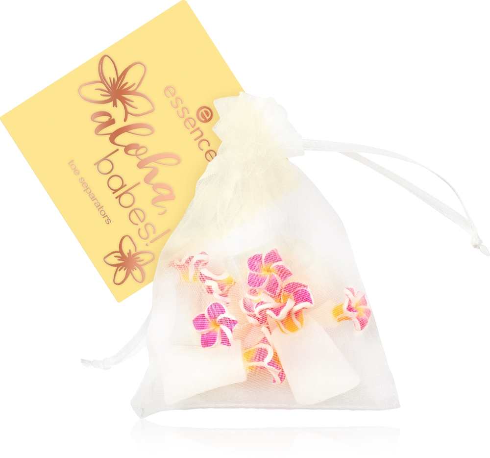 

Алоха, детки! Полиуретановые разделители для пальцев ног Essence, 01 beach walk let's talk! 8 шт