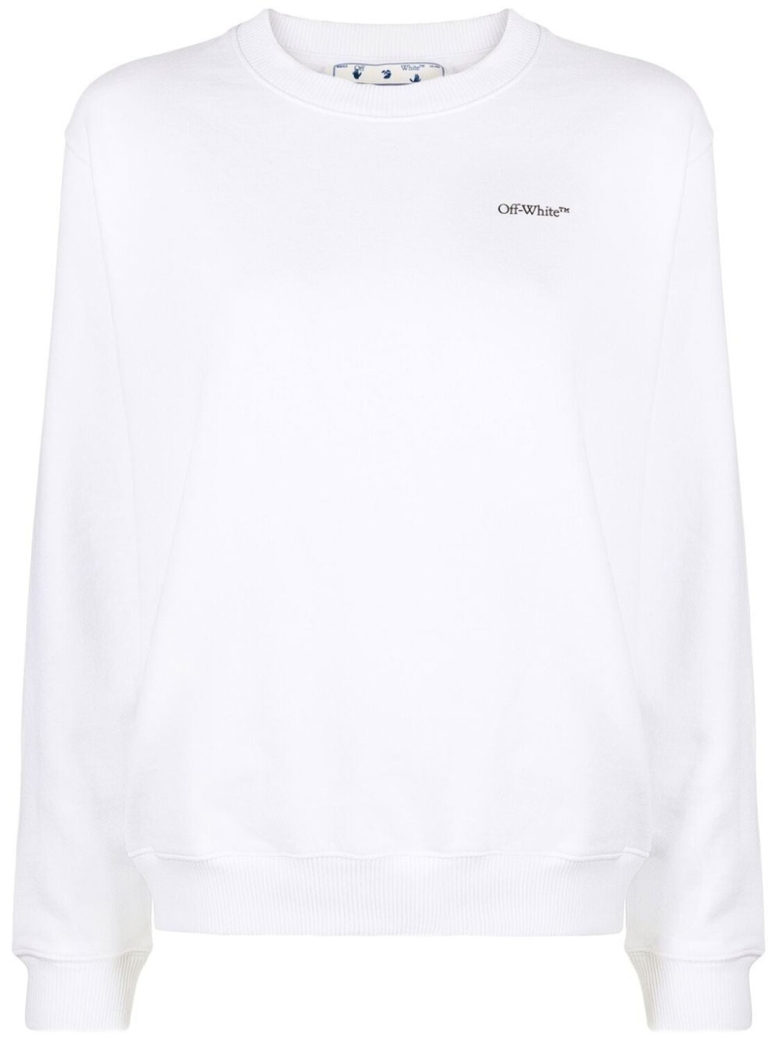 

Толстовка с логотипом Floral Arrows Off-White, белый
