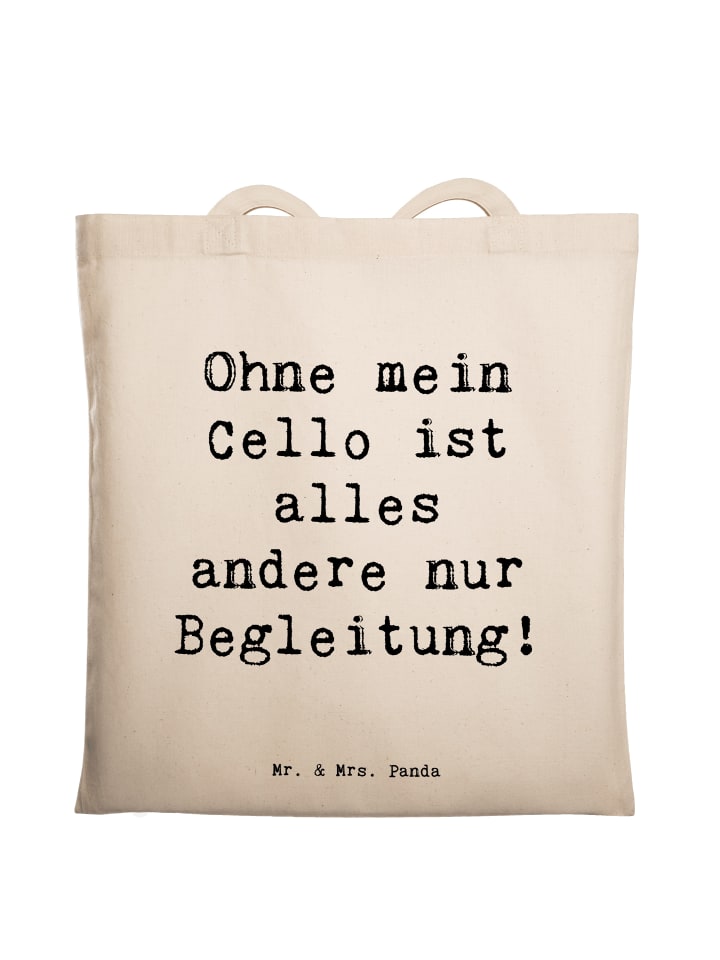 

Mr. & Mrs. Panda Сумка для документов с надписью, знаком, магией, кремового цвета