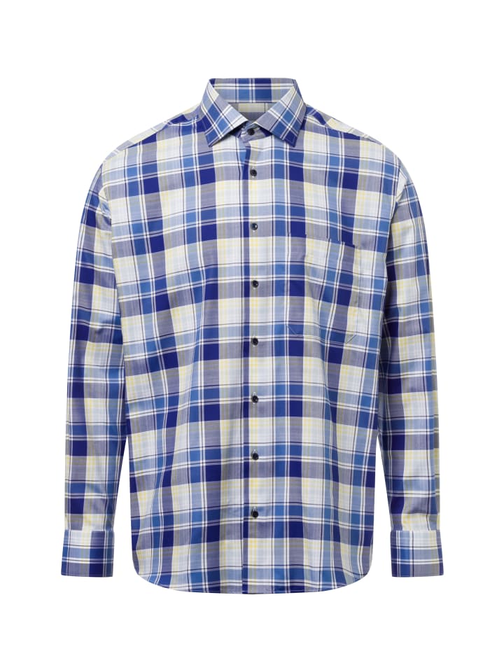 

Рубашка Eterna, цвет blau gelb