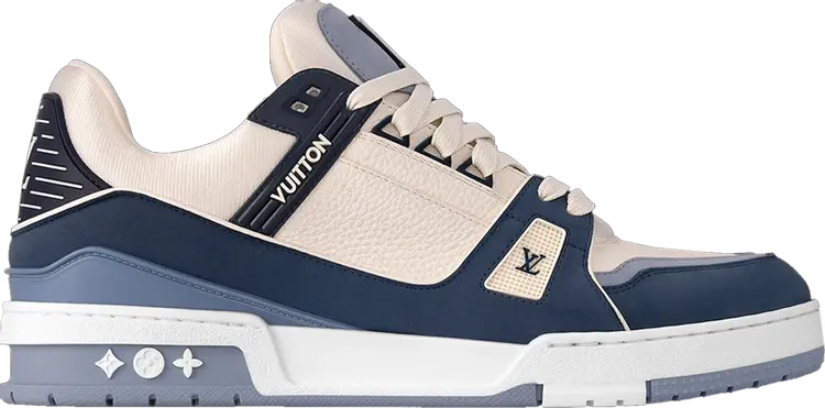 

Кроссовки Louis Vuitton Trainer 'Cream Blue', синий