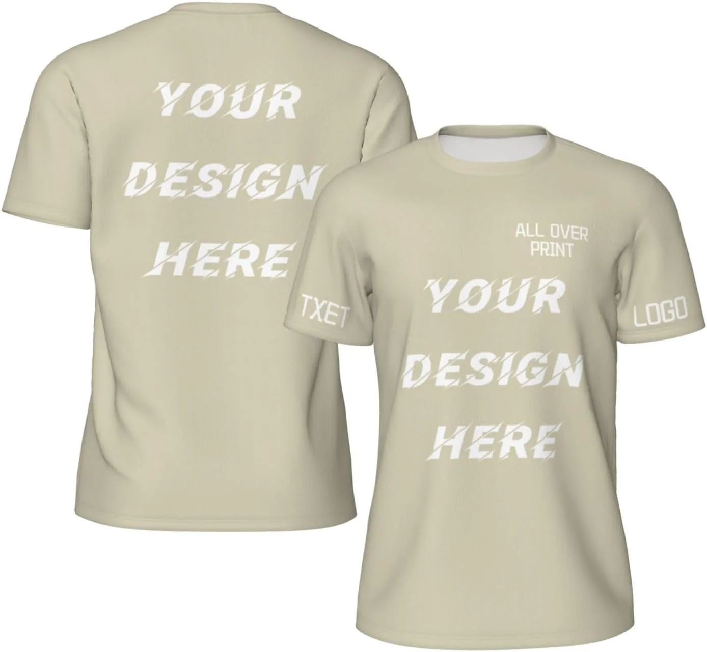 

Футболка Custom с логотипом и текстом