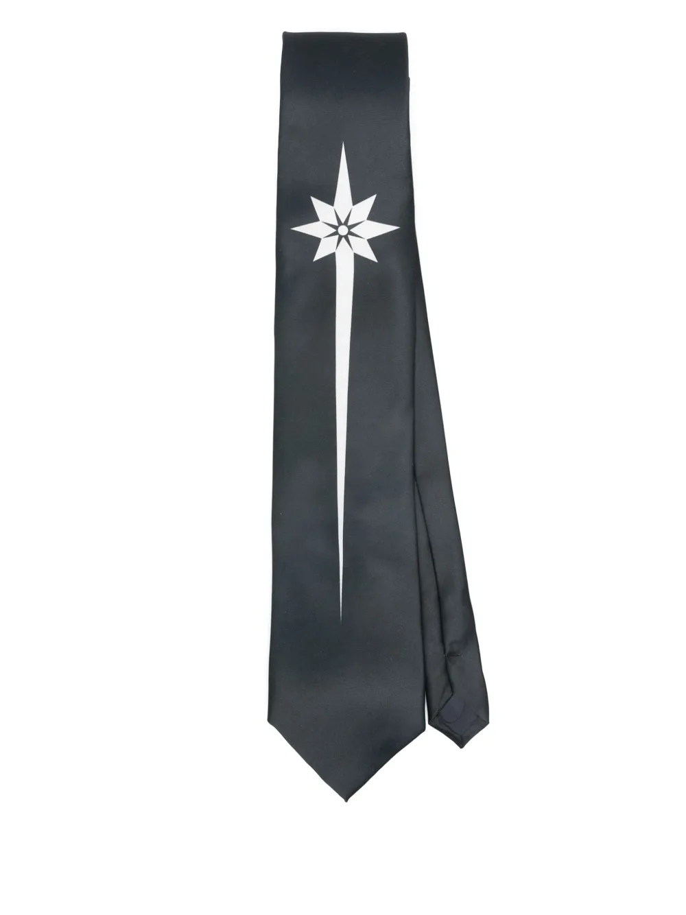 

Галстук с принтом KUSIKOHC, черный
