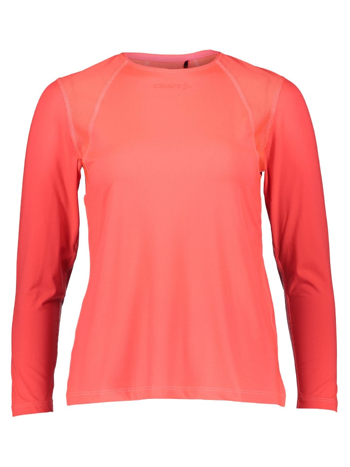 

Craft Тренировочная футболка с длинным рукавом «ADV Essence» красного цвета