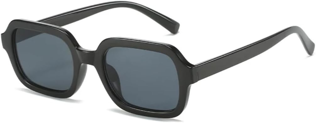 

Солнцезащитные очки для мужчин и женщин - защита UV400 - леопардовый принт, маленькая оправа, градиентные линзы, для занятий спортом на открытом воздухе и вождения DSVIGF, Black Grey