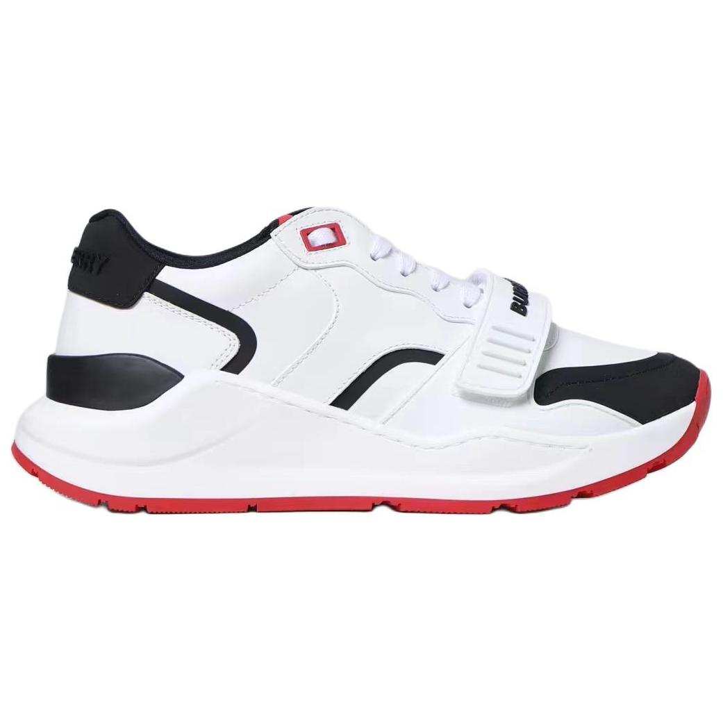 Женские белые кеды Low Top Casual Burberry, Original Shoe Box Included — фото 3