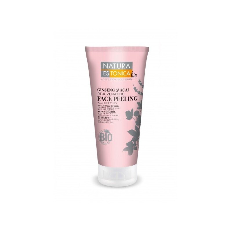 

Natura Estonica, Ginsegn & Acai, омолаживающий скраб для лица, 150 мл