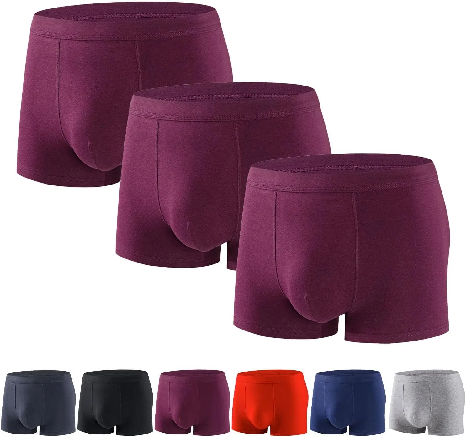 Трусы боксеры хлопковые, 3pcs-c