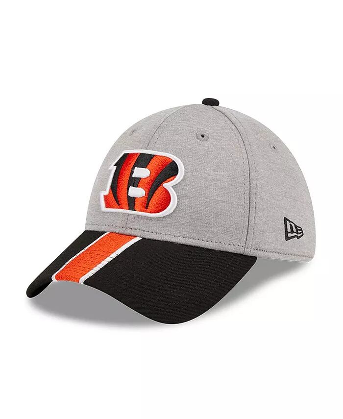 

Мужская кепка Flex Cincinnati Bengals 39THIRTY, серо-черная, в полоску New Era