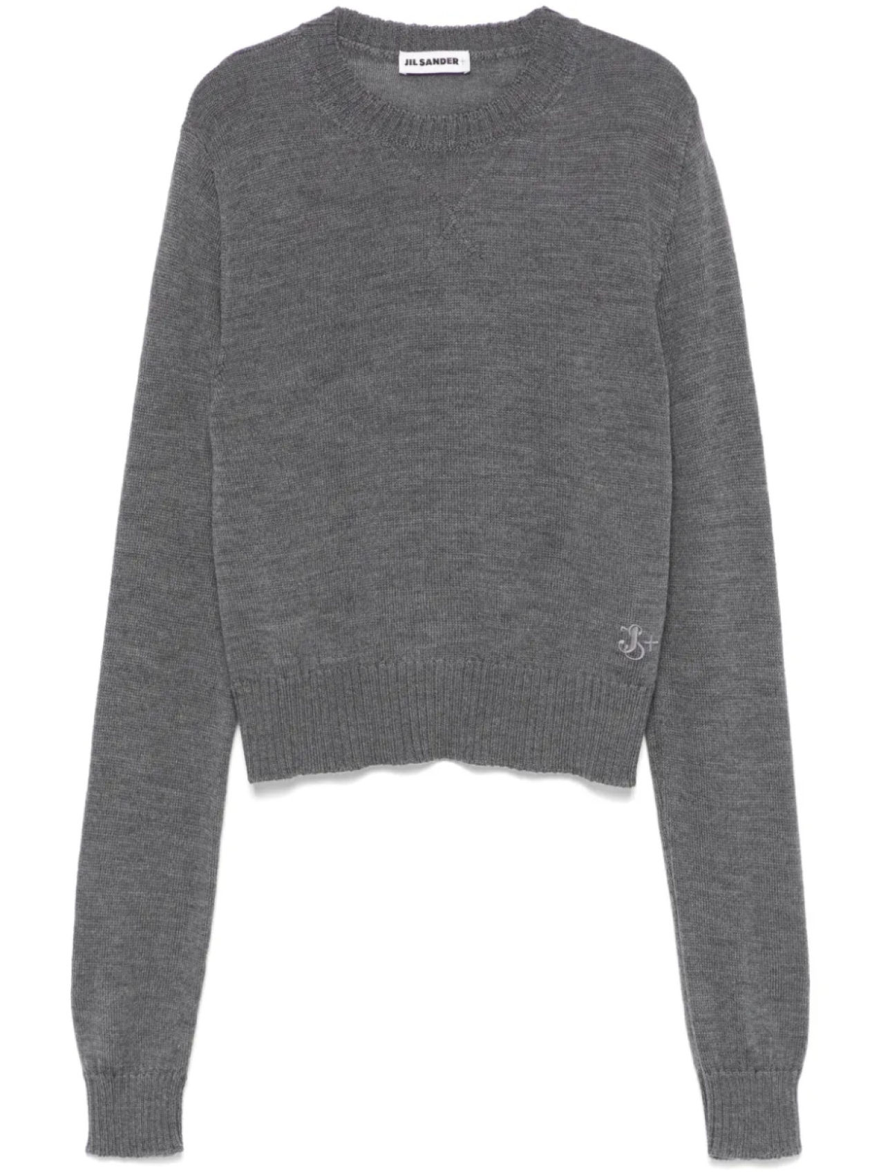 

JIL SANDER+ свитер из вирджинской шерсти, серый