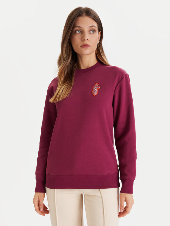 

Свитшот regular fit Lava Liama Crew F25474W1530 Cotopaxi, фиолетовый