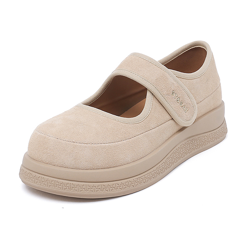 ST&SAT Мэри Джейн на платформе 3,5 см женские верблюжий, цвет Camel — фото 4