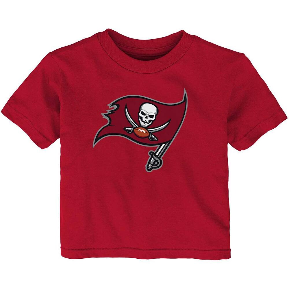 

Красная футболка с логотипом Infant Tampa Bay Buccaneers Primary Outerstuff, цвет Buc Red