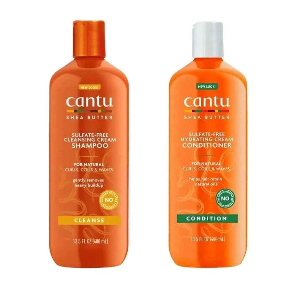 Очищающий шампунь Cantu Natural Hair Cleansing без сульфатов, 400 мл (2 упаковки) Cantu — фото 4