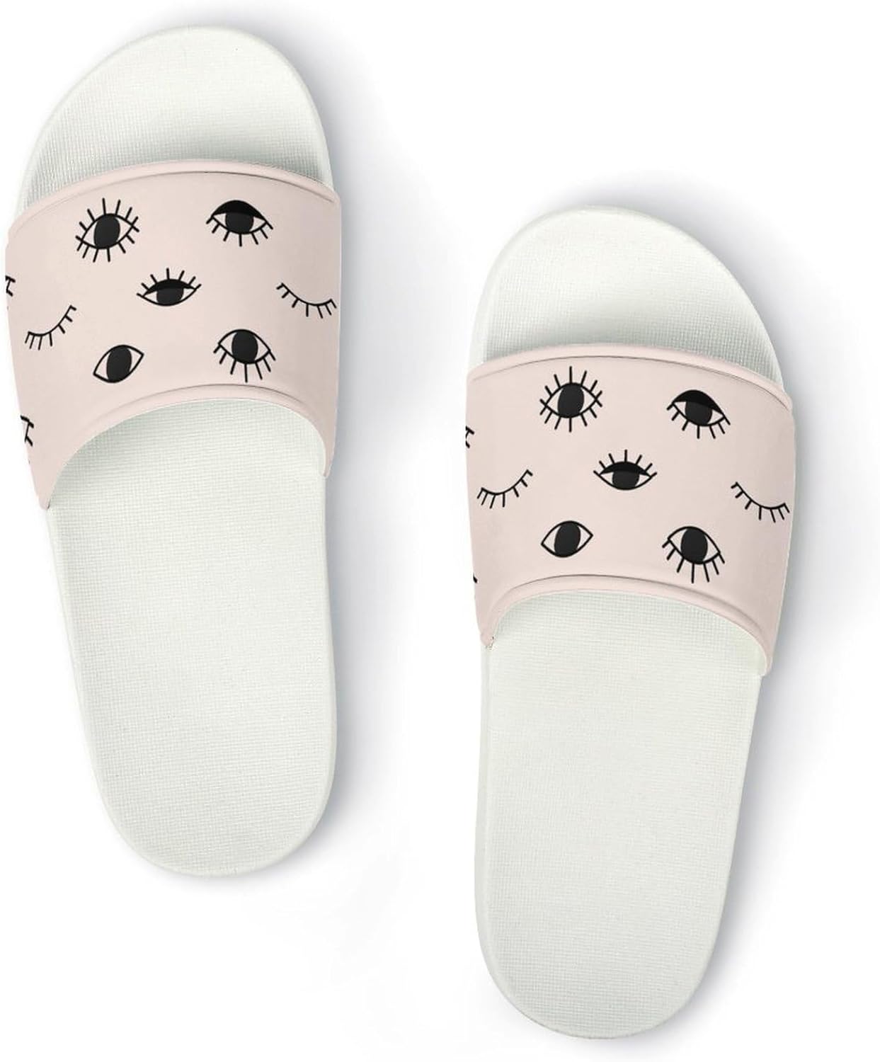 

Унисекс сандалии с принтом «Лицо обезьяны» - сандалии с принтом - можно носить дома или на улице Generic, белый