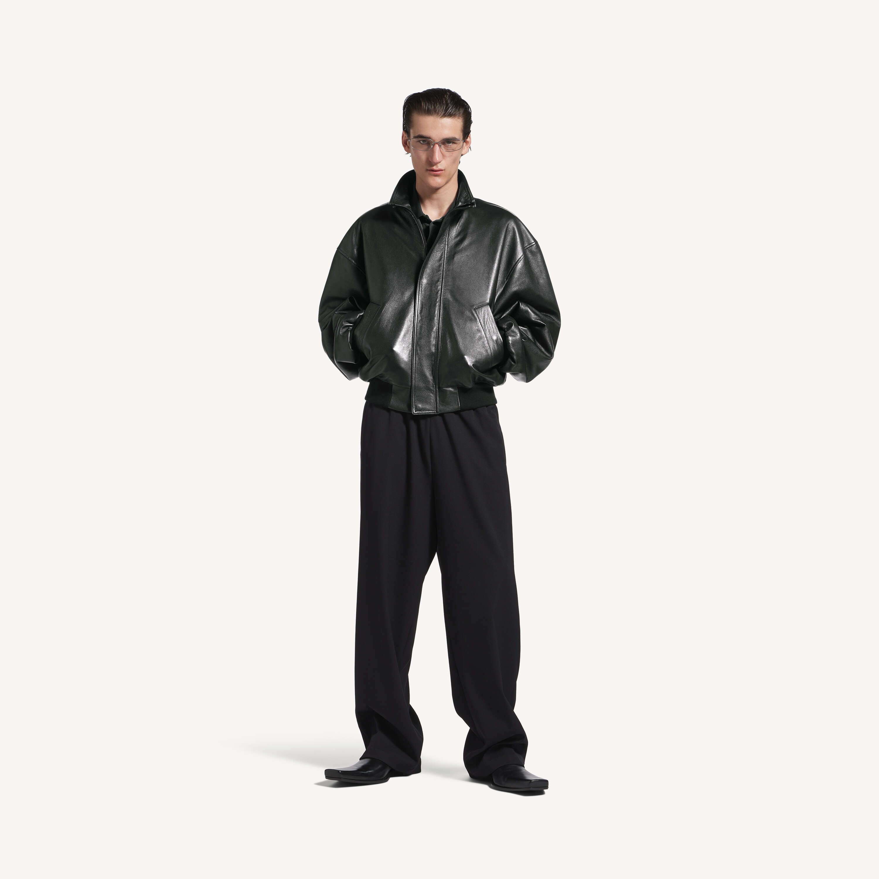 

Мужской блузон черного цвета BALENCIAGA, черный