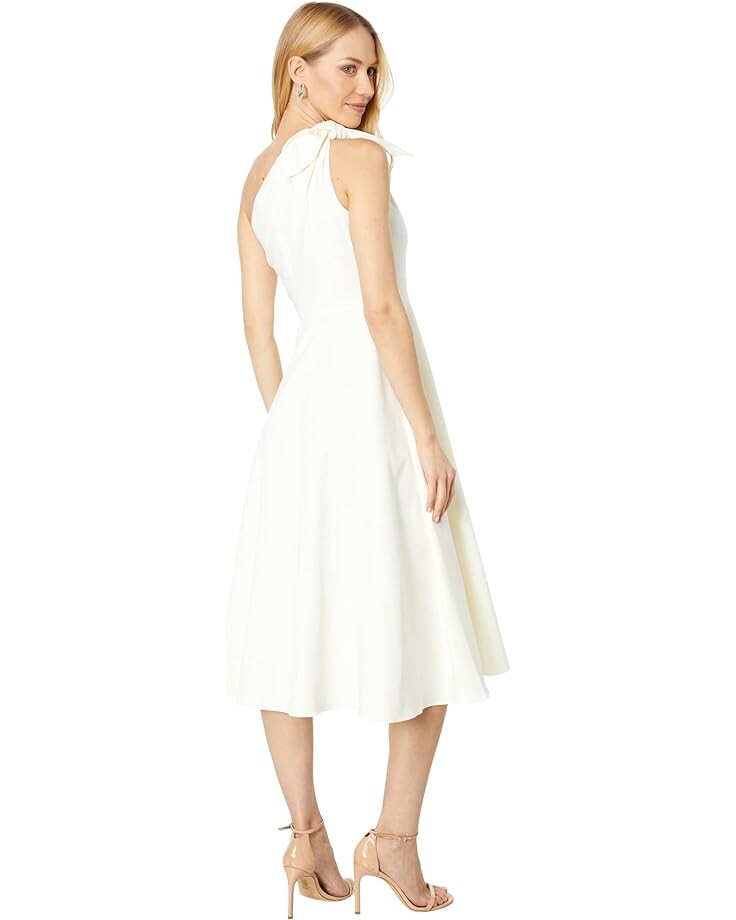 

Платье Kate Spade New York Twill One Shoulder Dress, цвет French Cream